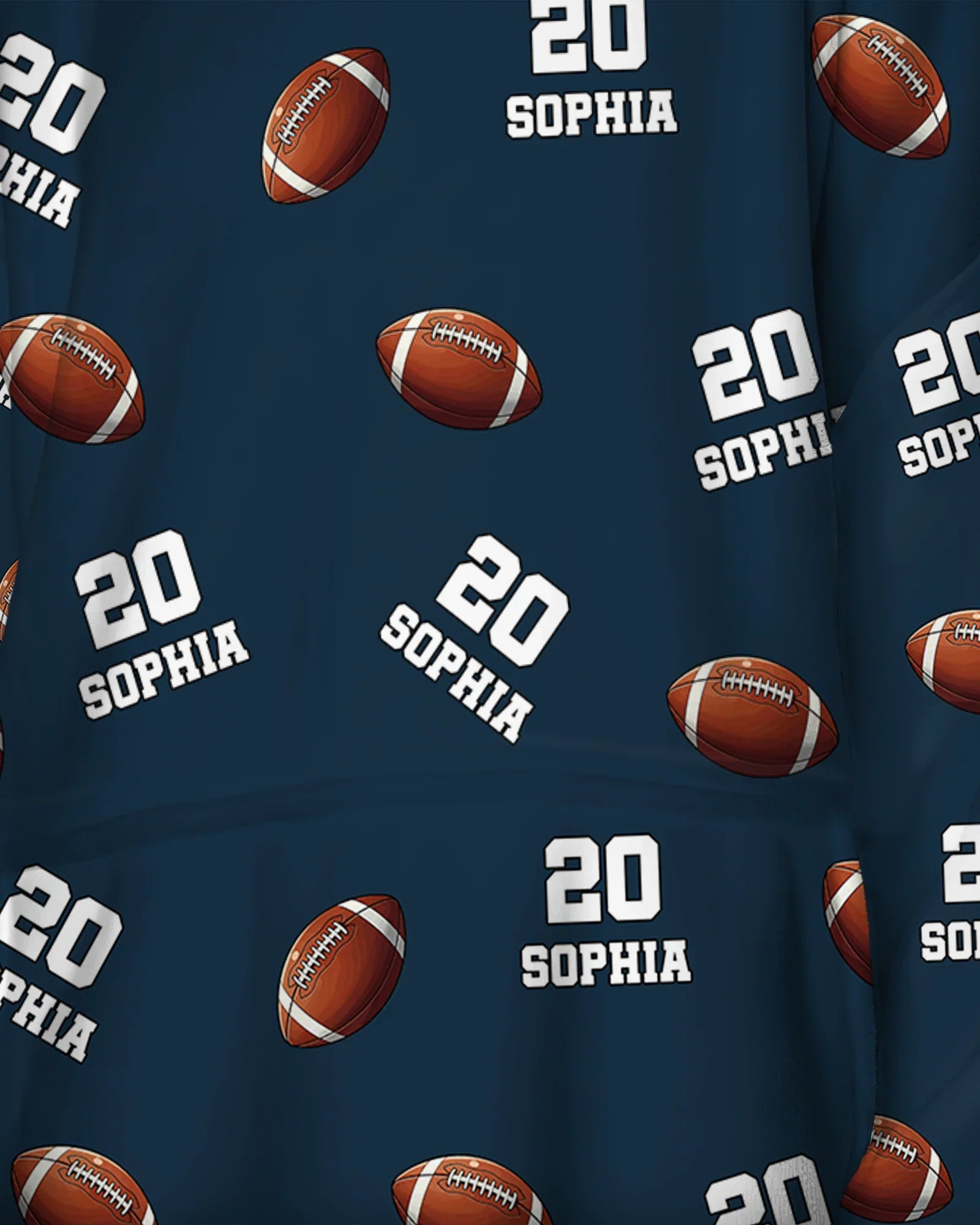 Football Pattern Personalized