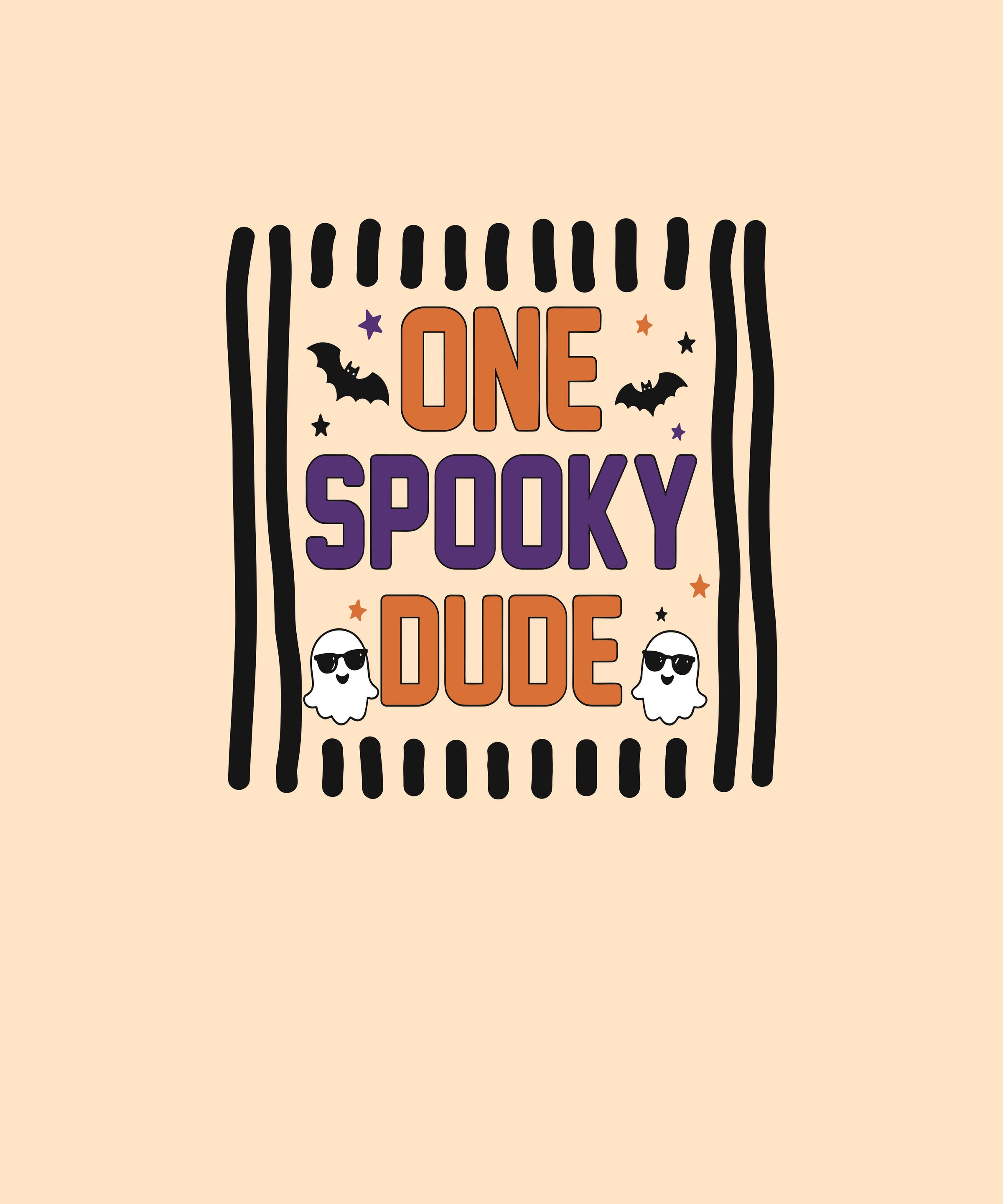 Custom Name Halloween One Spooky Dude