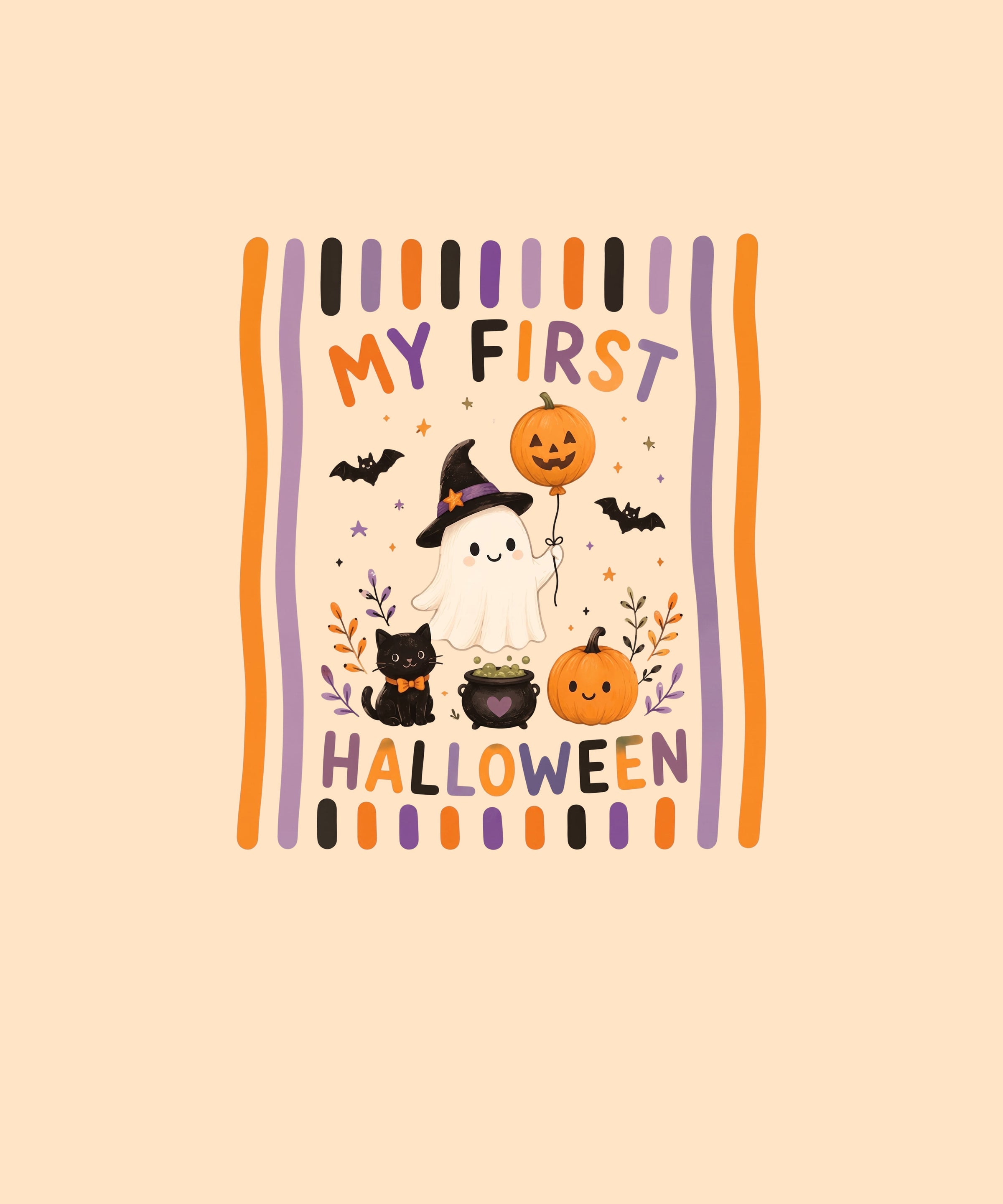 Personalized Name 1st Halloween