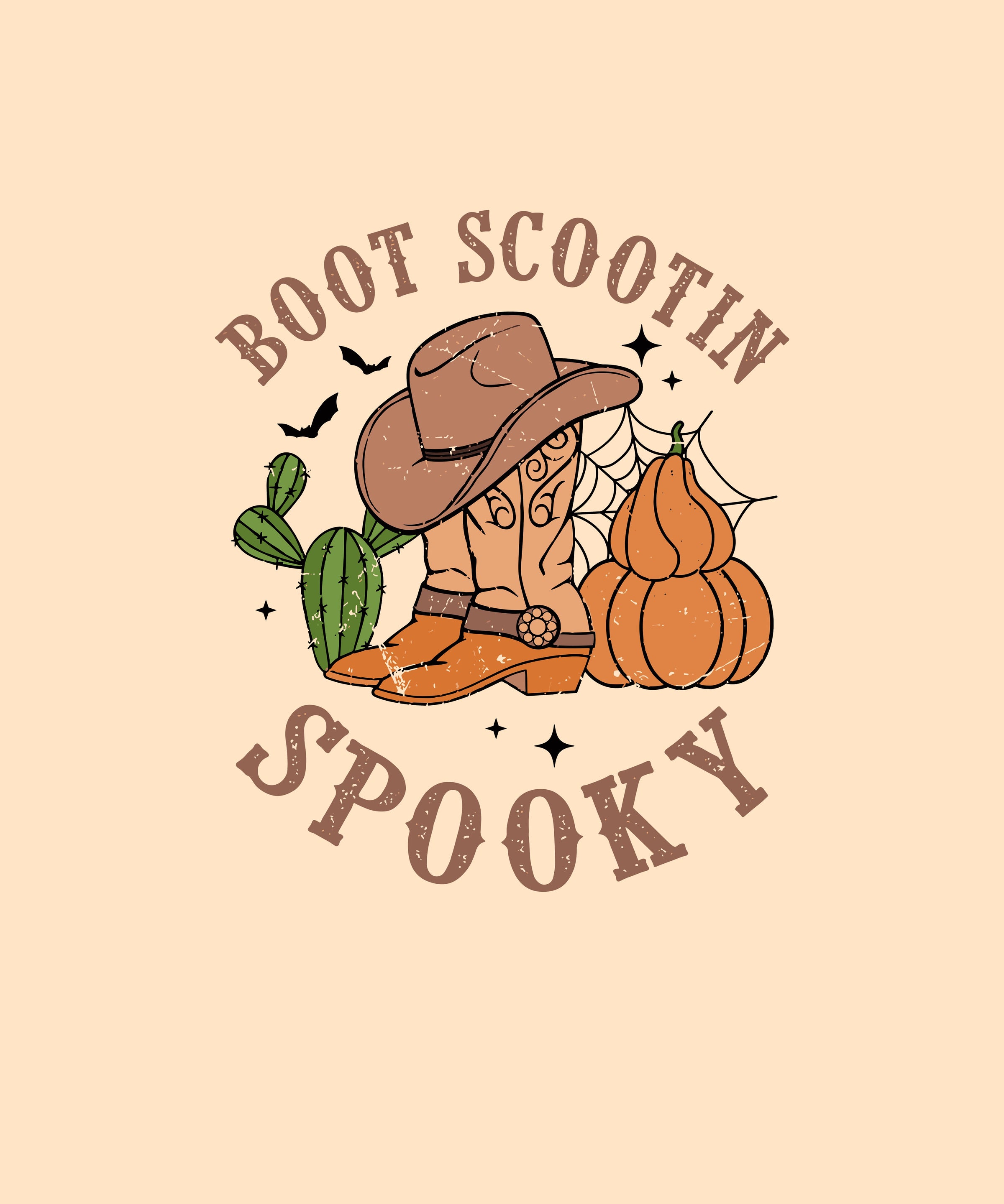 Personalized Spooky Cowboy Cowgirl