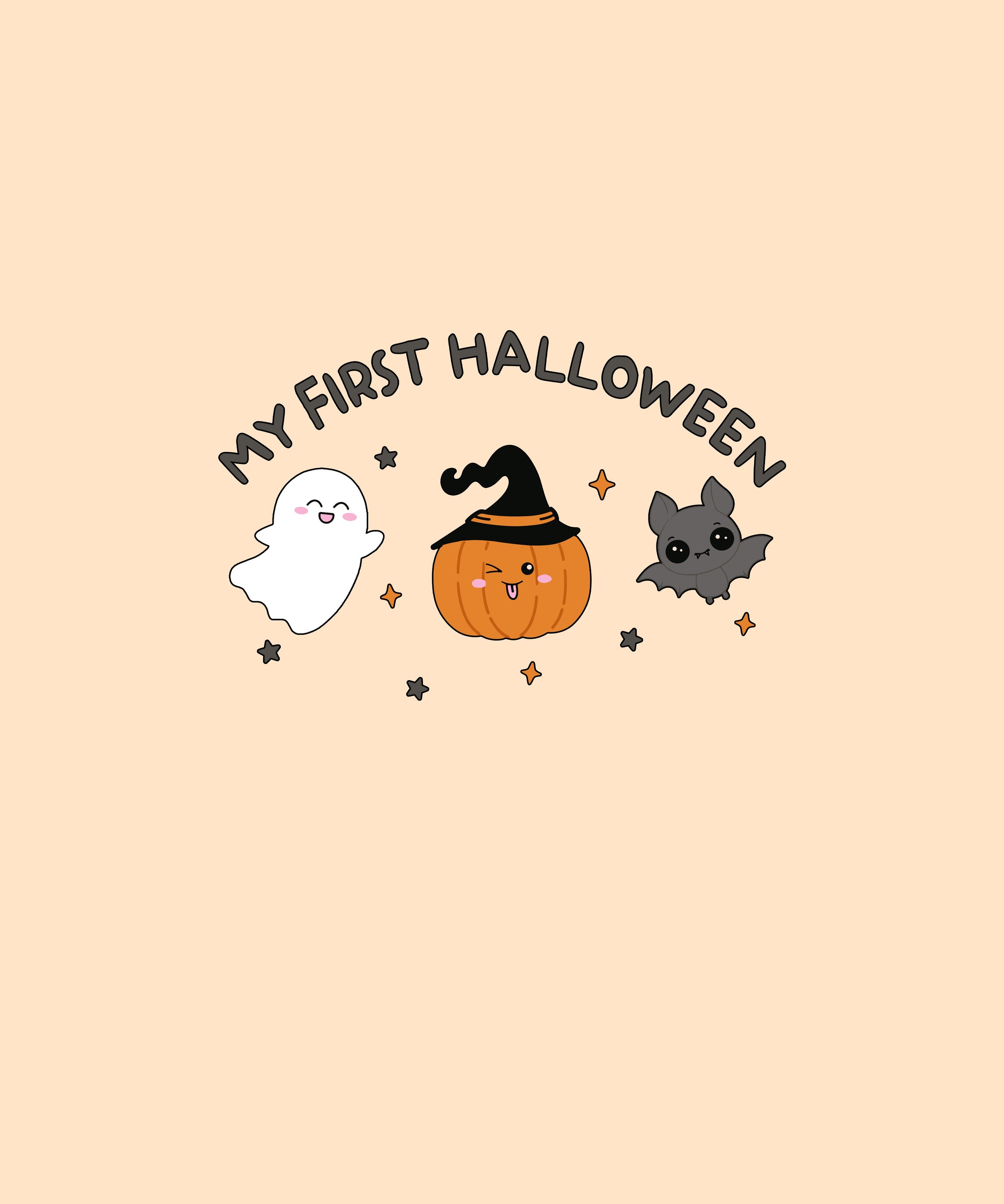 Personalized My First Halloween Ghost