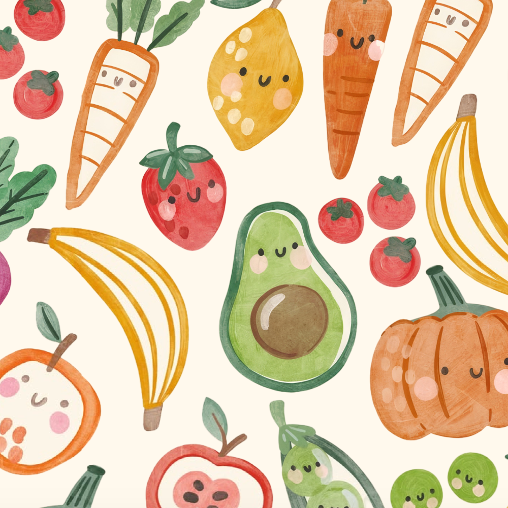 Veggie Friends Family Matching