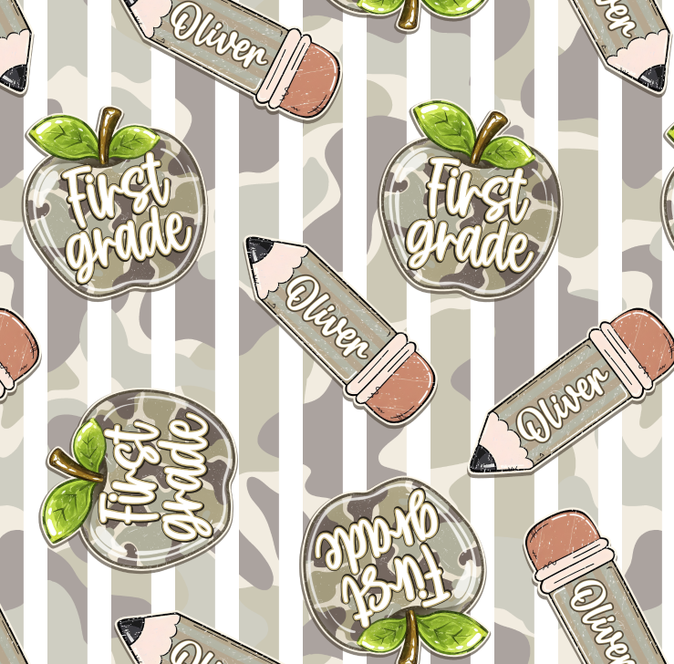 Custom Name Camo Apple Days