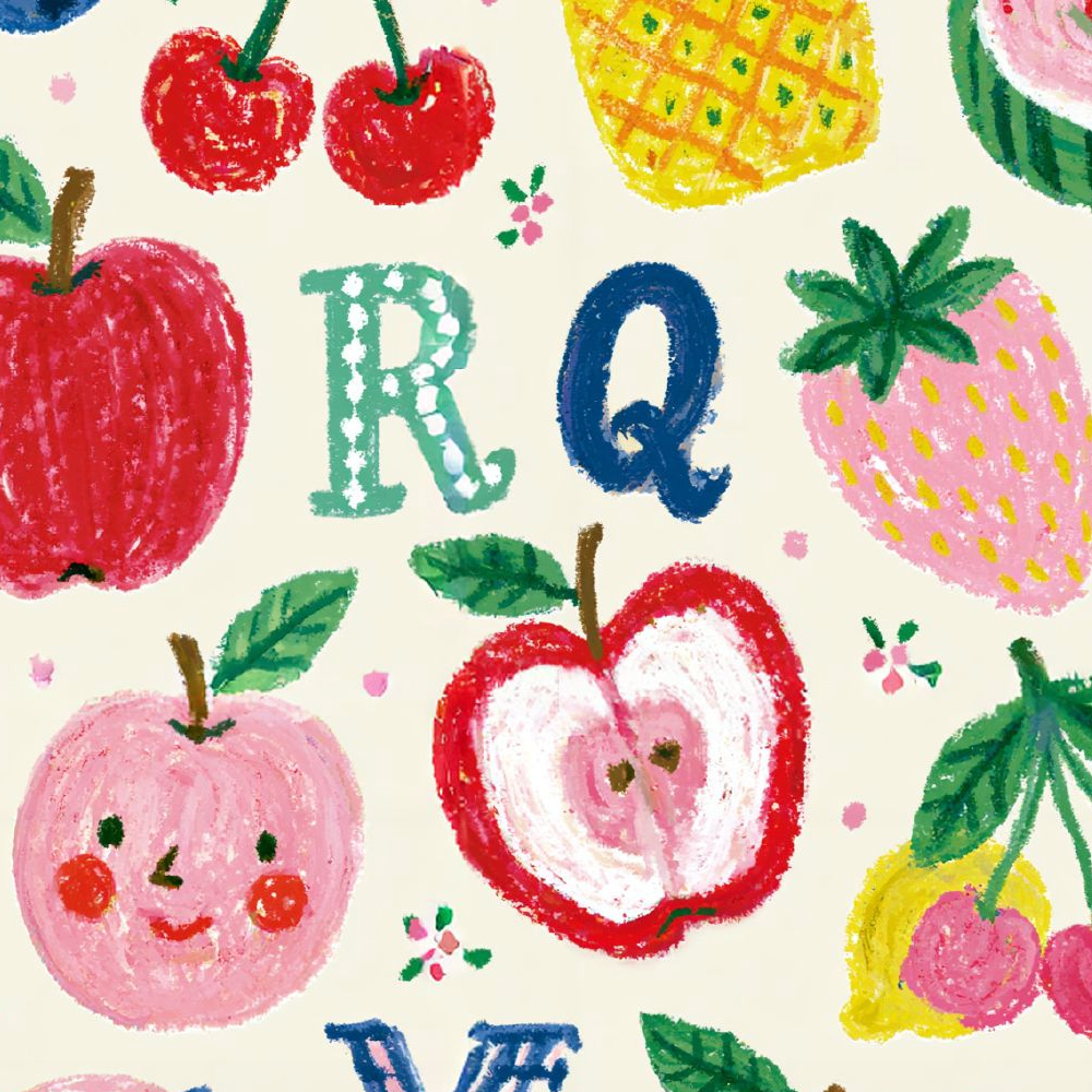 Back To School Fruit Alphabet