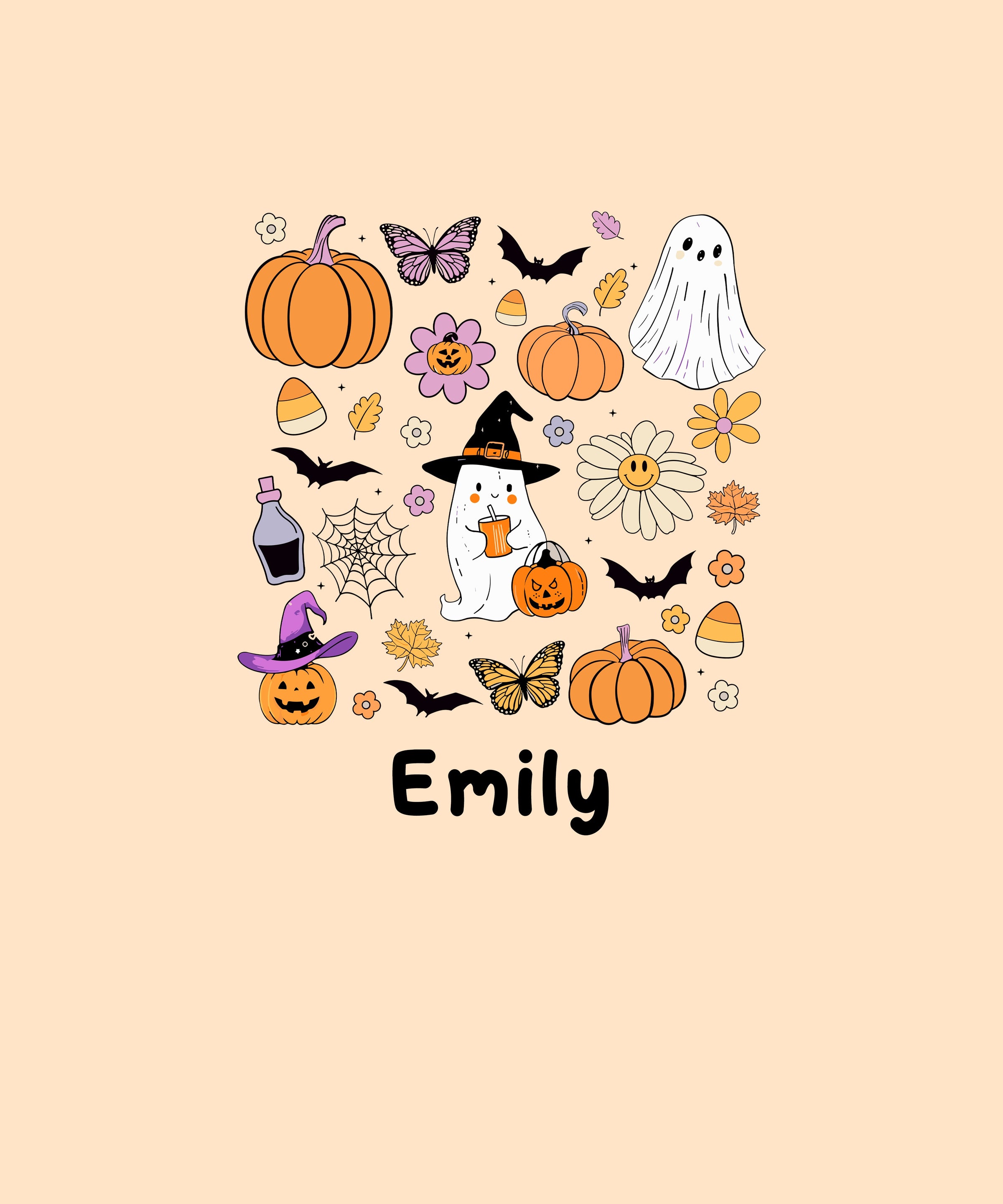 Personalized Retro Halloween