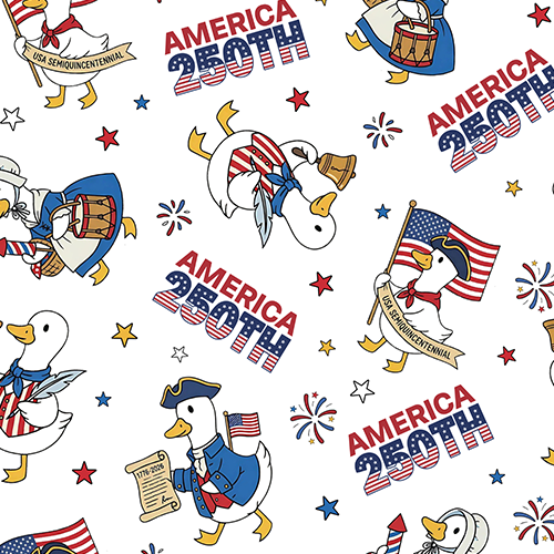 Patriotic Goose Celebrating 250 Years