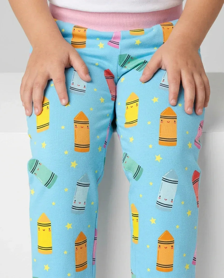 Happy Crayon Friends Bamboo Jogger
