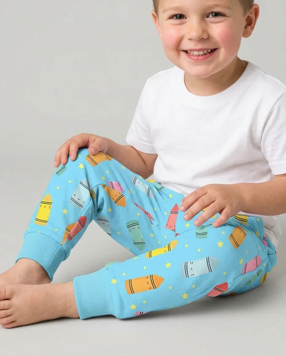Happy Crayon Friends Bamboo Jogger