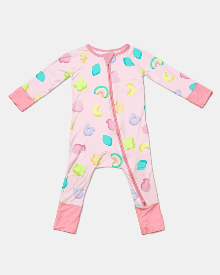 Pastel Lucky Charms Scatter Bamboo Convertible Zippy