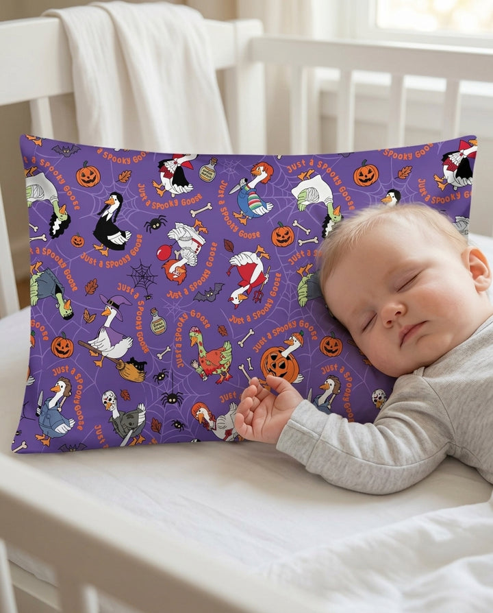 Just A Spooky Goose Family Matching Bamboo Pillow Case