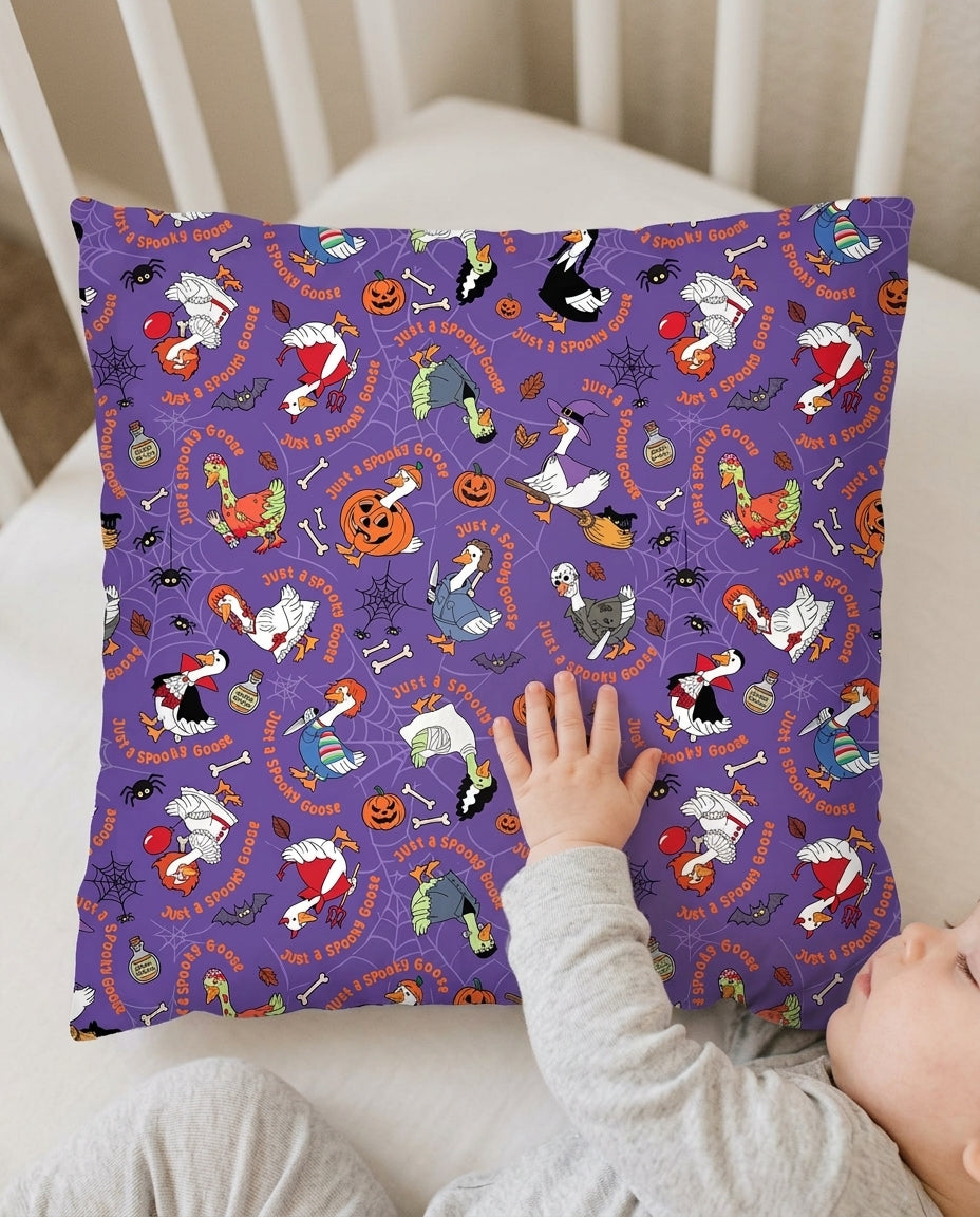 Just A Spooky Goose Family Matching Bamboo Pillow Case