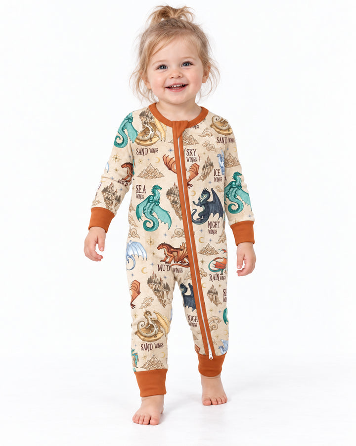 Elemental Dragons Bamboo Convertible Zippy