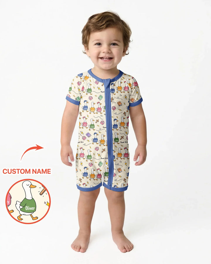 Psalm 23:6 Matching Family Bamboo Shorty Zippy