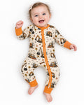 Halloween Construction Crew Ghost Bamboo Convertible Zippy
