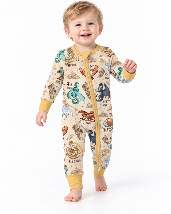 Elemental Dragons Bamboo Convertible Zippy