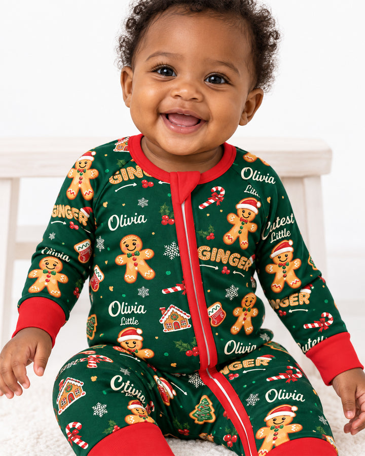 Custom Name Cutest Little Ginger Bamboo Convertible Zippy