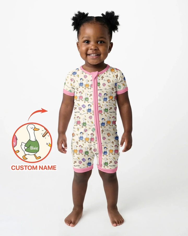 Psalm 23:6 Matching Family Bamboo Shorty Zippy