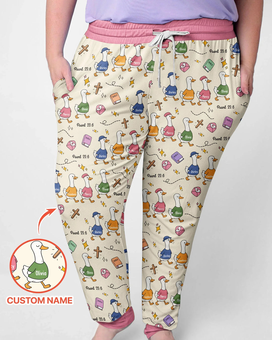 Psalm 23:6 Matching Family Bamboo Women Pajama Set
