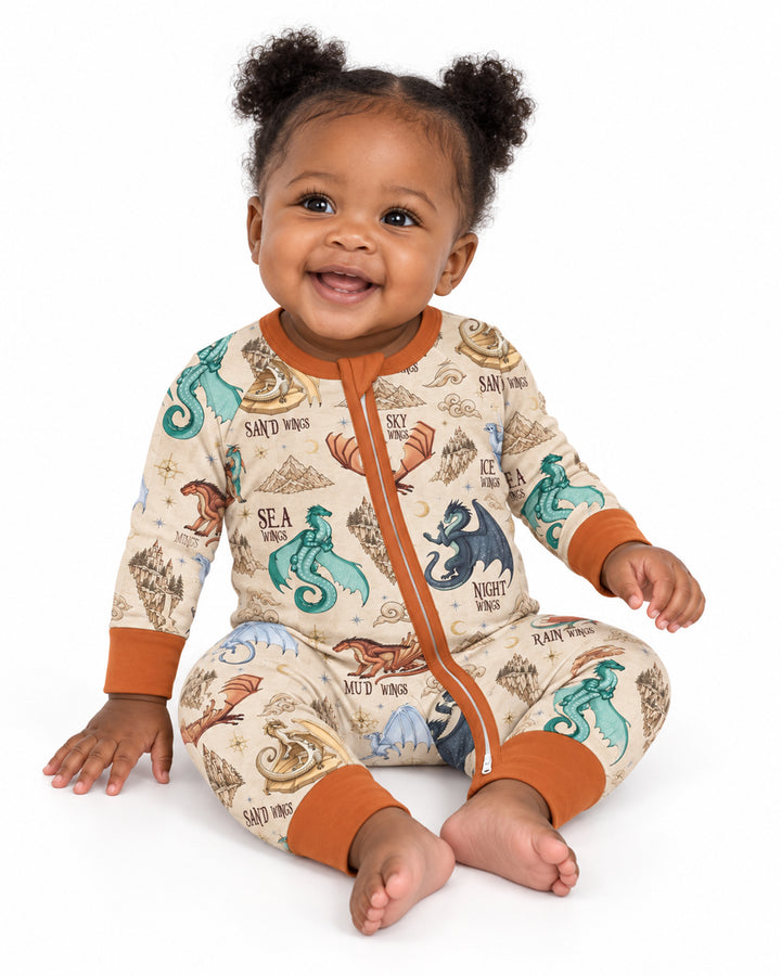Elemental Dragons Bamboo Convertible Zippy