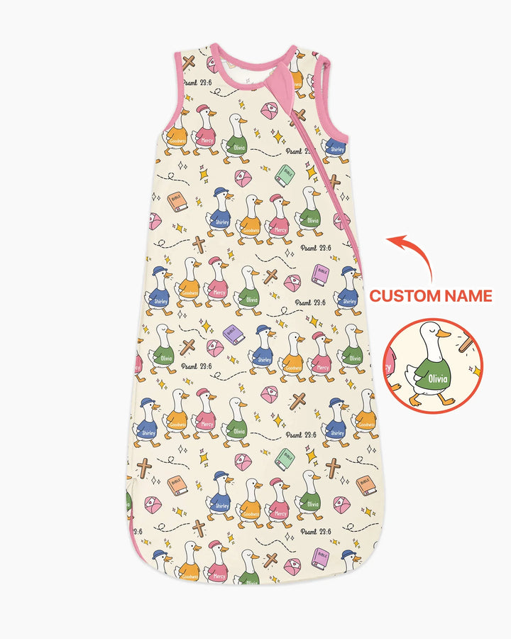 Psalm 23:6 Matching Family Bamboo Sleep Bag