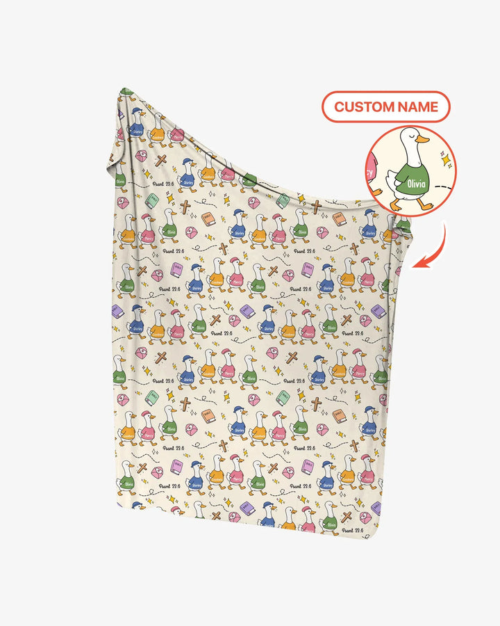 Psalm 23:6 Matching Family swaddle blanket