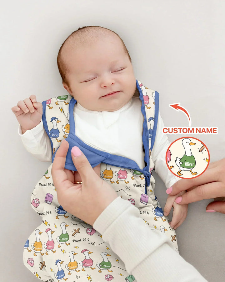 Psalm 23:6 Matching Family Bamboo Sleep Bag