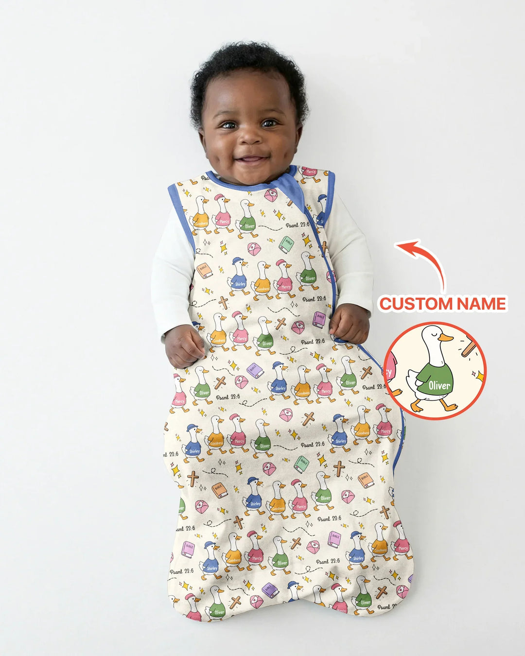 Psalm 23:6 Matching Family Bamboo Sleep Bag