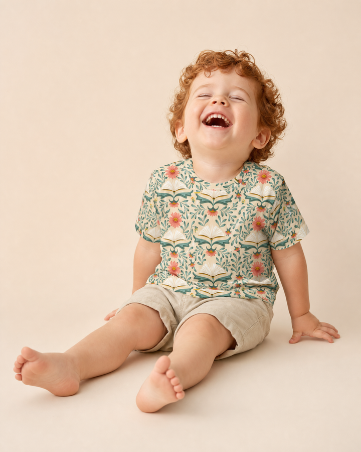 Blooming Stories Bamboo Crewneck T-Shirt