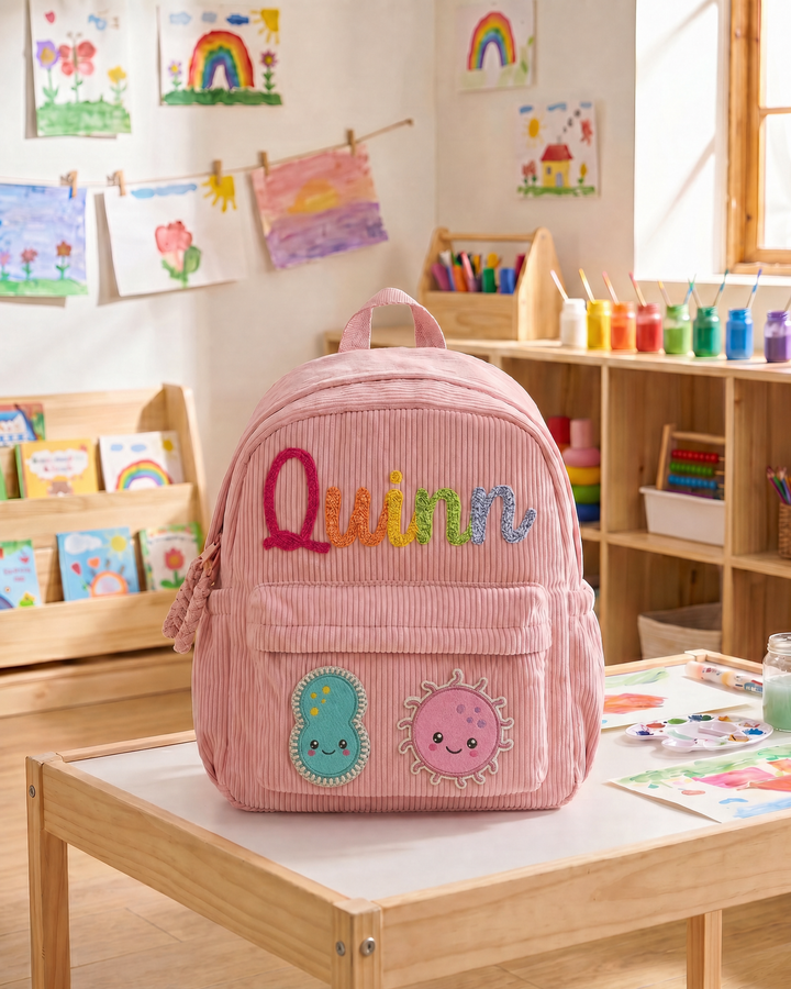 Science Fun Corduroy Backpack