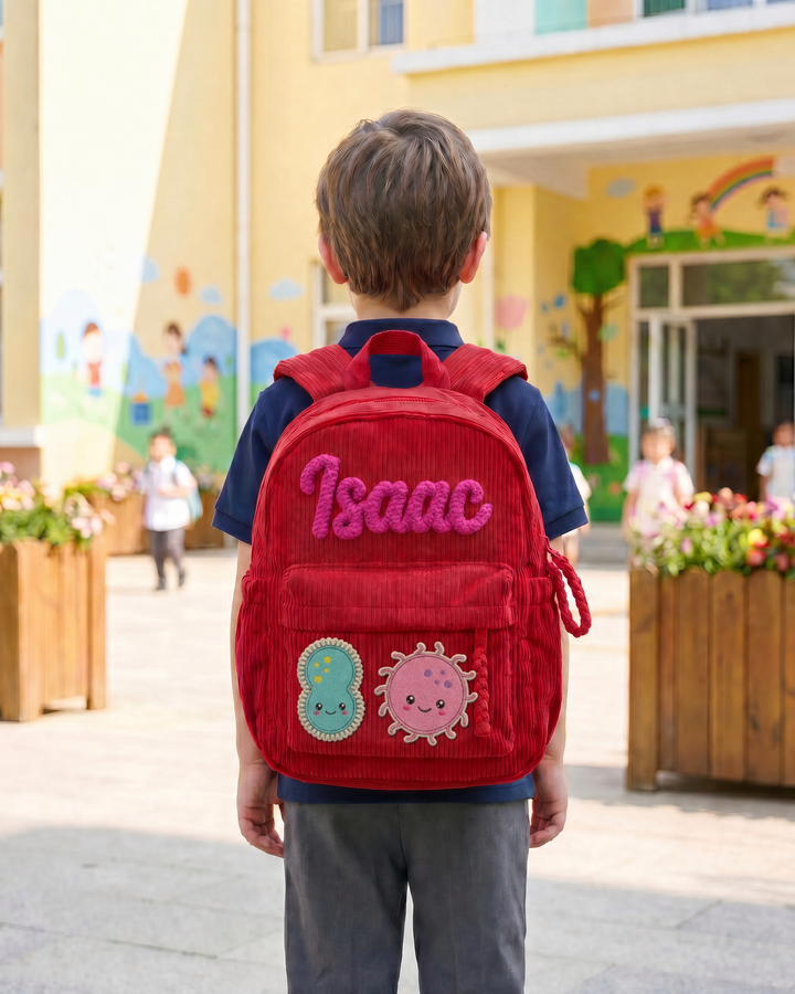 Science Fun Corduroy Backpack