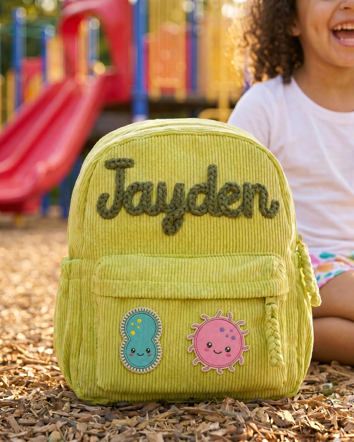 Science Fun Corduroy Backpack
