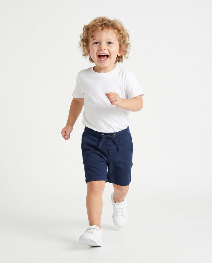 Solid Color Bamboo Chino Shorts