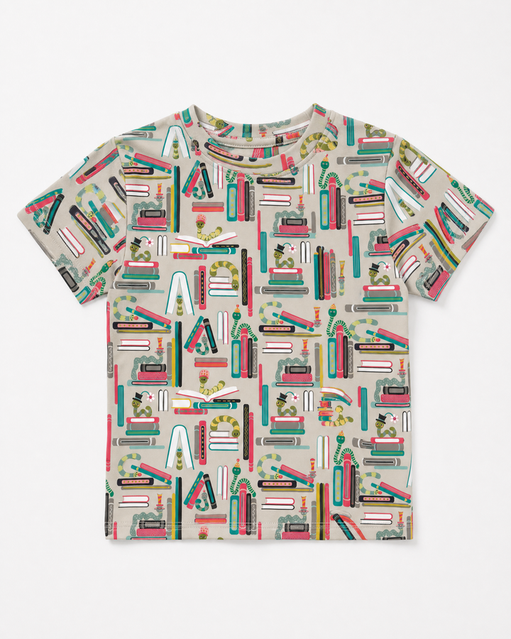 Bookworm Adventures Bamboo Crewneck T-Shirt