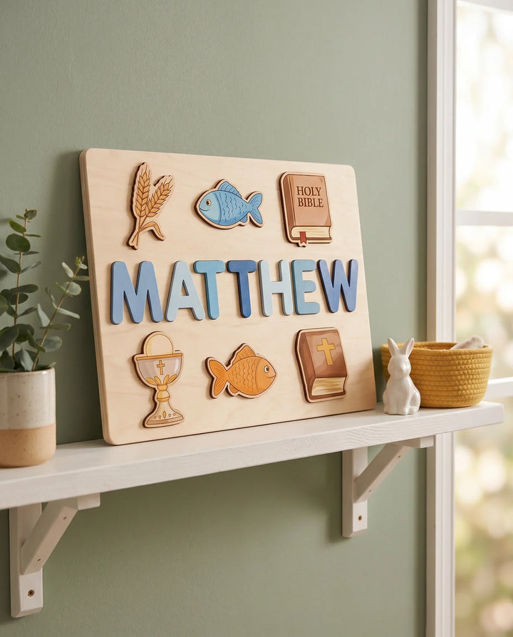 Personalized Faith Wooden Puzzle