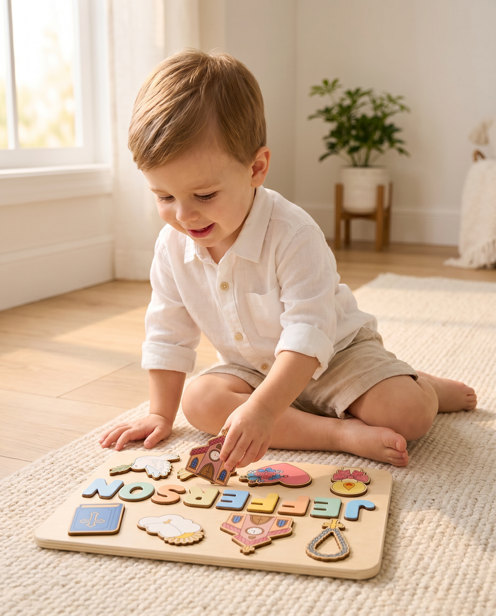 Personalized Christian Faith Wooden Puzzle
