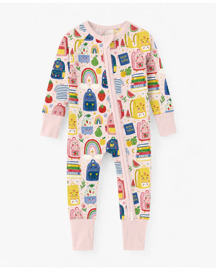 Sweet Rainbow School Adventure Bamboo Convertible Zippy
