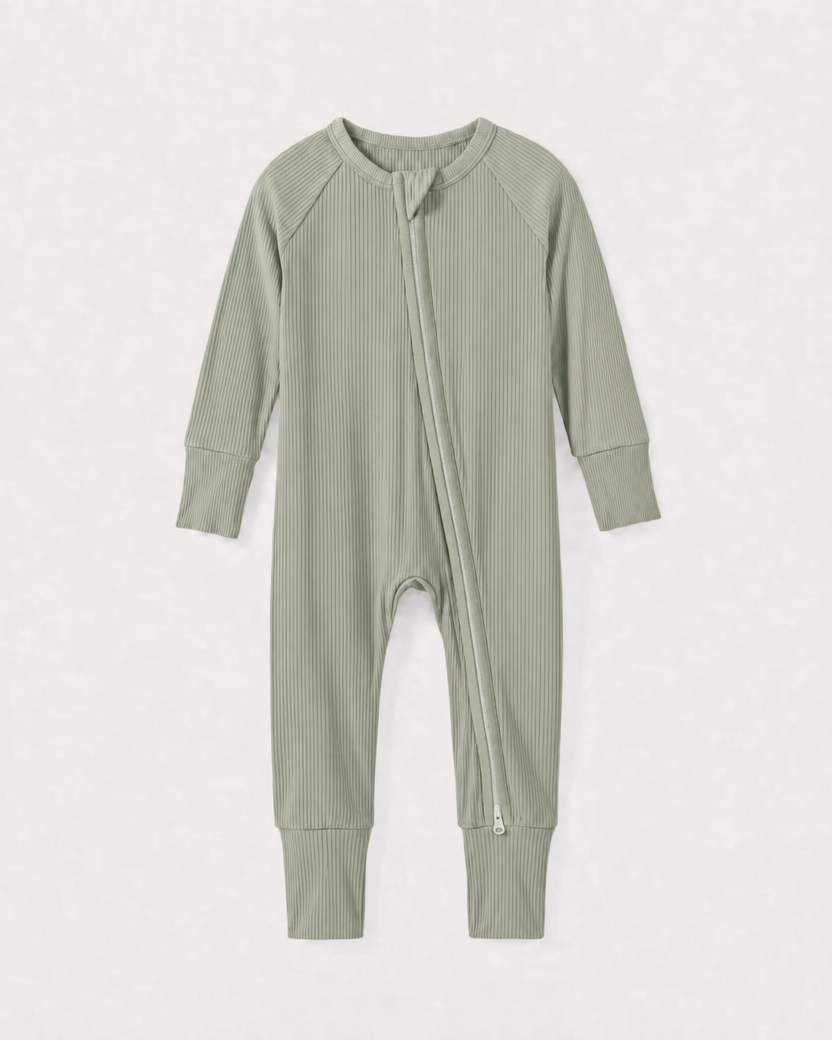 Ribbed Bamboo Convertible Zippy