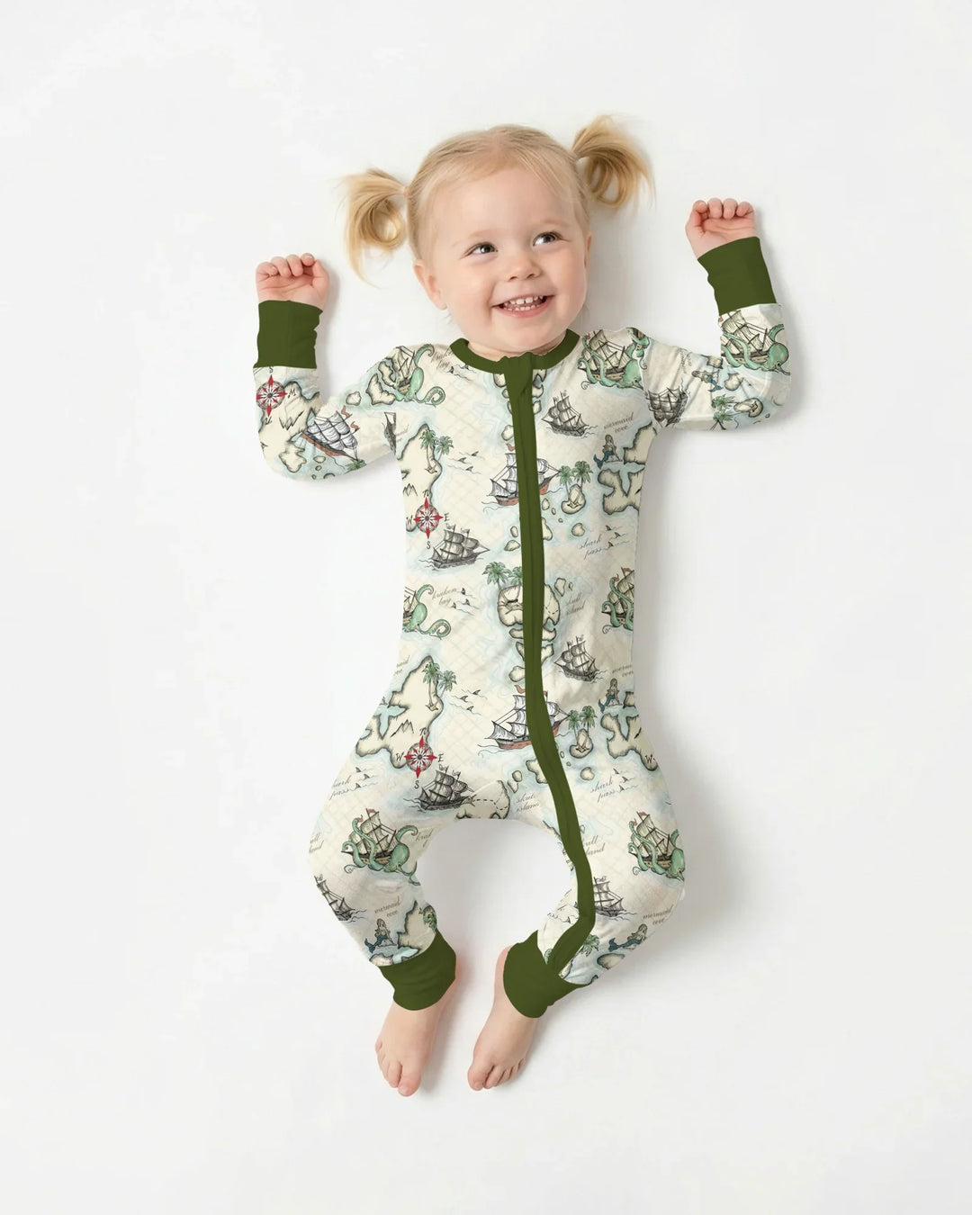 Pirate Treasure Map Quest  Bamboo Convertible Zippy