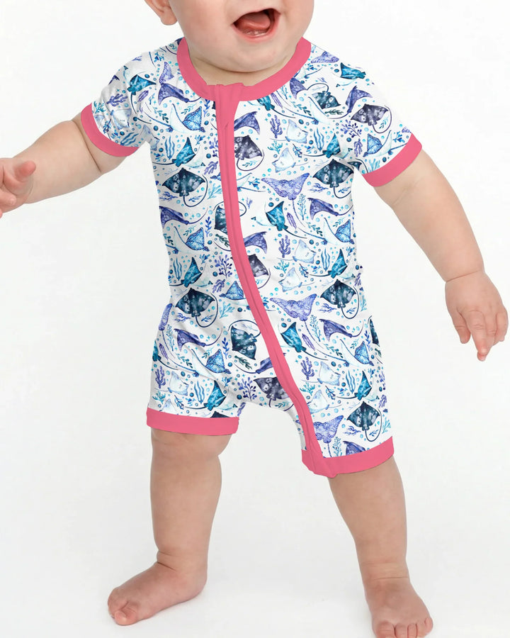 Ocean Dreams Drift Bamboo Shorty Zippy