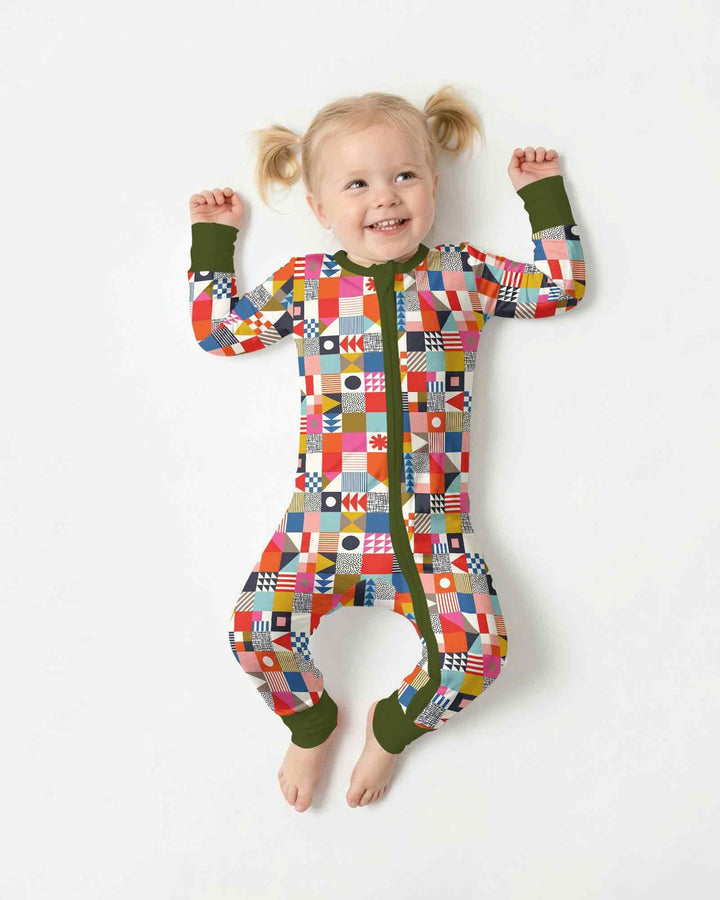 Playful Shapes Bamboo Convertible Zippy