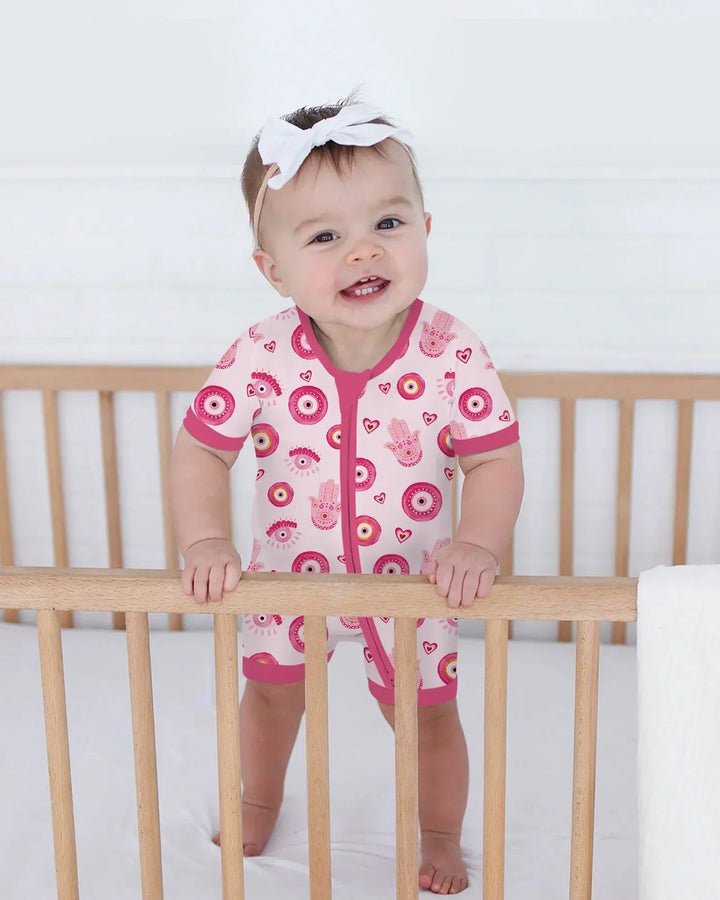 Mini Mystic Family Matching Bamboo Shorty Zippy