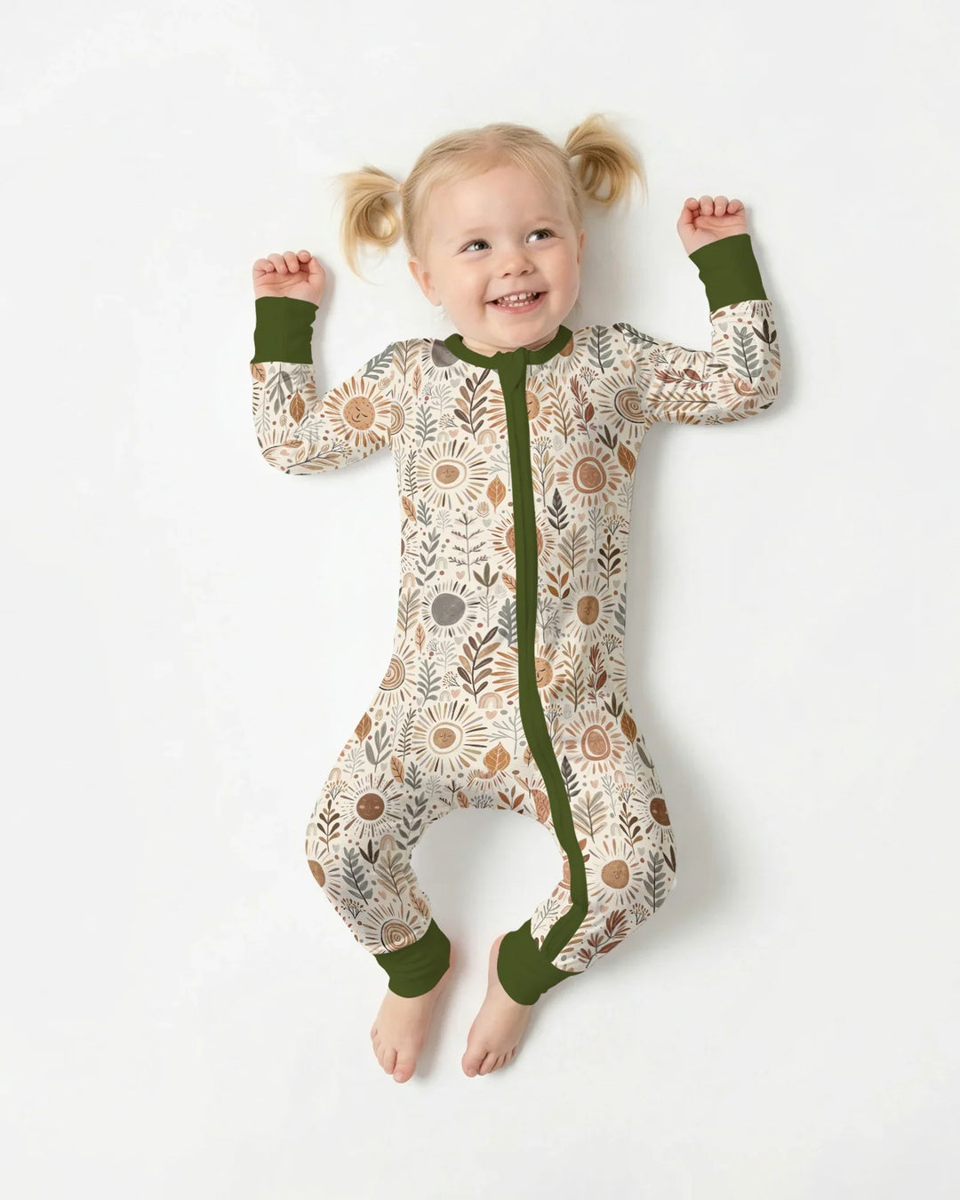 Boho Sunshine Garden Bamboo Convertible Zippy