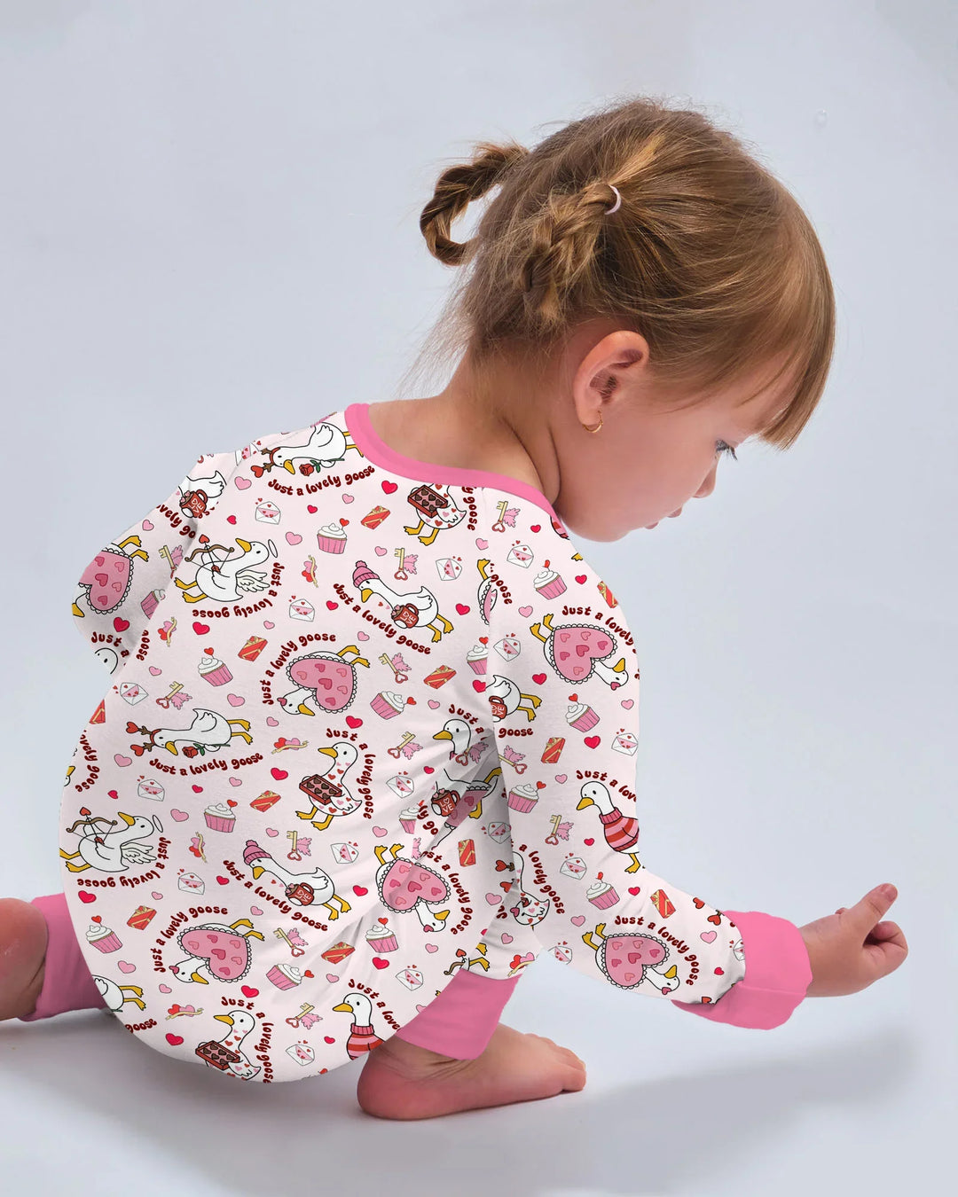 Valentine Silly Goose Bamboo Convertible Zippy