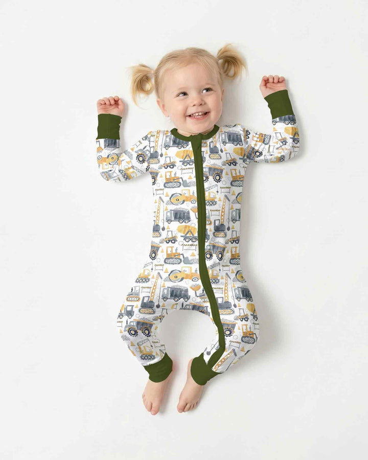 Construction Crew Bamboo Convertible Zippy