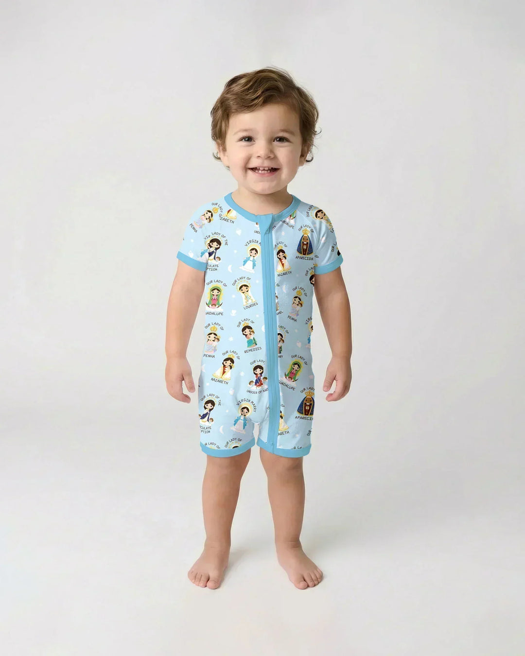 Little Marian Blessings Bamboo Shorty Zippy