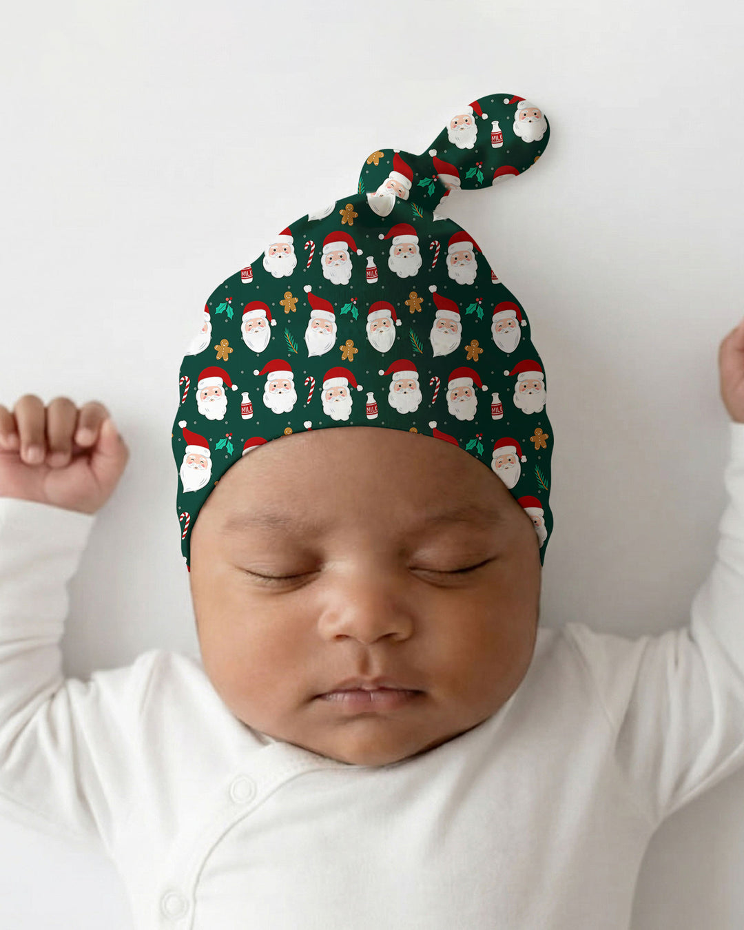 Christmas Sweet Santa Bamboo Knotted Hat