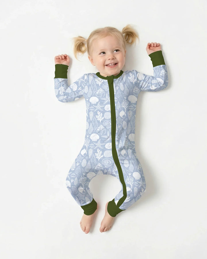 Coastal Treasures Bamboo Convertible Zippy