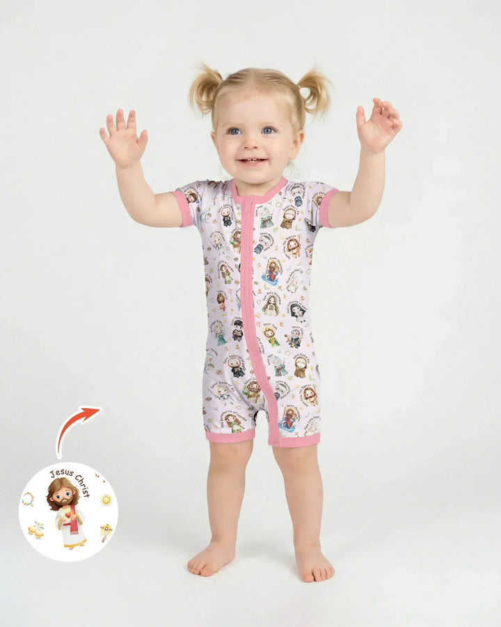 Little Saints Bamboo Shorty Zippy