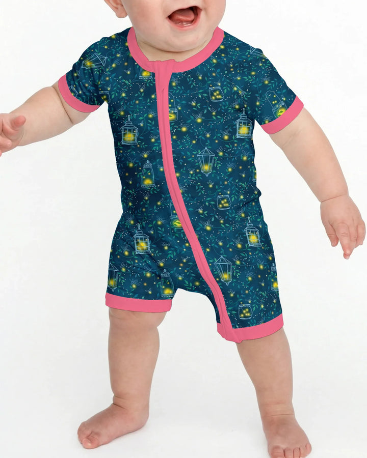 Firefly Lantern Night Bamboo Shorty Zippy