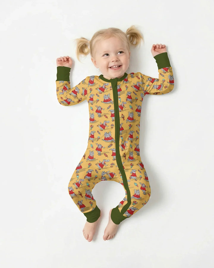 Dancing Hippo Treats Bamboo Convertible Zippy
